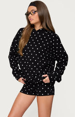POLKA DOT HOODIE