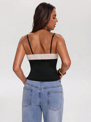 KNITTED CORSET TOP
