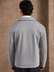 MEN'S CLASSIC MULTI-POCKET ZIPPER DESIGN JACKET