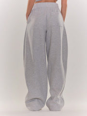 PLEAT DETAIL BALLOON ELASTICATED WAIST JOGGERS