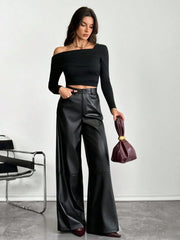 WOMEN'S LEATHER PANTS