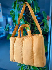 LIGHTWEIGHT PUFFER TOTE BAG