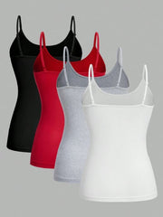 TIGHT FITTING CASUAL TANK TOP