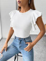BUTTERFLY SLEEVE TEE