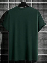 MEN'S SOLID COLOR SHORT SLEEVE T-SHIRT