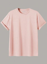 MEN ROUND NECK TEE PINK