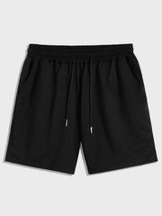 LOOSE FIT MEN'S DRAWSTRING WAIST SHORTS