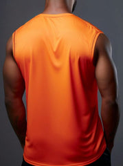 MEN'S ROUND NECK SLEEVELESS VEST