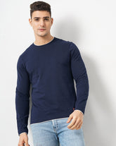 NAVY MEN SLIM FIT CREW NECK T-SHIRT