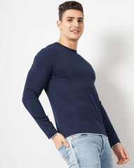 NAVY MEN SLIM FIT CREW NECK T-SHIRT