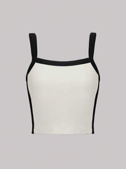 CONTRAST BINDING CAMI TOP