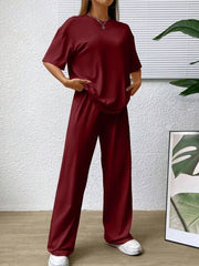 WIDE LEG TROUSERS