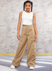 SAND FLAP POCKET CARGO PANTS