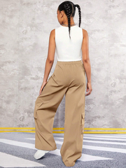 SAND FLAP POCKET CARGO PANTS