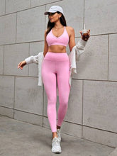 SLIM FIT CAMISOLE AND LEGGINGS SPORTSWEAR SET