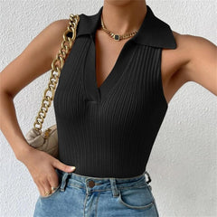 Ribbed Knit Tank Top