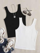 2PCS SET SLEEVELESS VEST