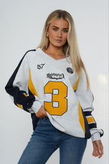 COLOR BLOCK SWEATSHIRT