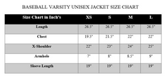 FOREST GREEN LETTER PATCHED CONTRAST SLEEVE VARSITY JACKET