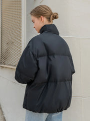 WOMEN'S CASUAL JACKET FRONT CARGO POCKETS