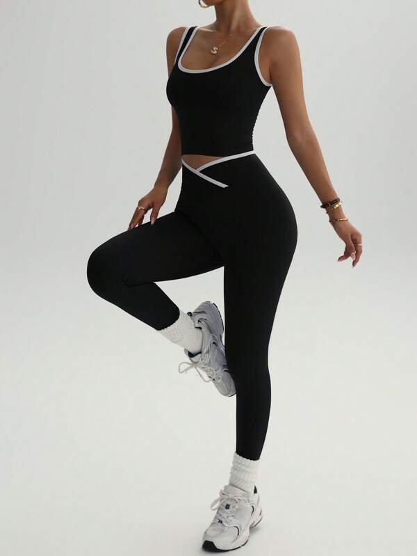 Women's High-Waisted Yoga & Fitness Set
