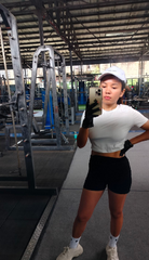 CROP ROUND NECK SHORT SLEEVE TOP