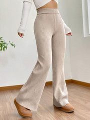 FLARE LEG KNIT PANT