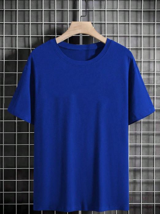 MEN'S SOLID COLOR SHORT SLEEVE T-SHIRT