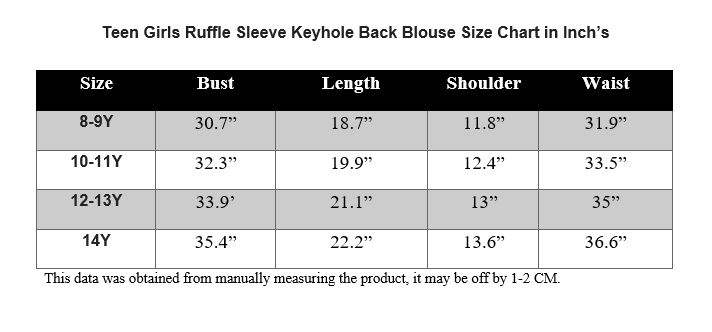 SKY BLUE RUFFLE SLEEVE KEYHOLE BACK BLOUSE