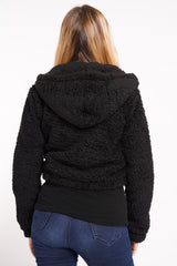 TEDDY FAUX FUR HOODIE
