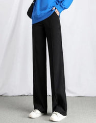 HIGH WAIST SEAM FRONT PANTS