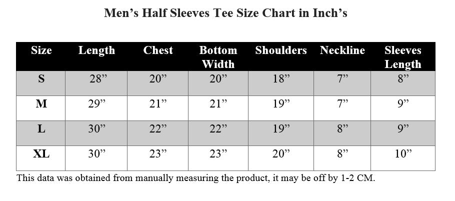 MEN'S SOLID COLOR SHORT SLEEVE T-SHIRT