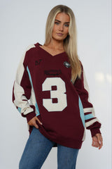 COLOR BLOCK SWEATSHIRT