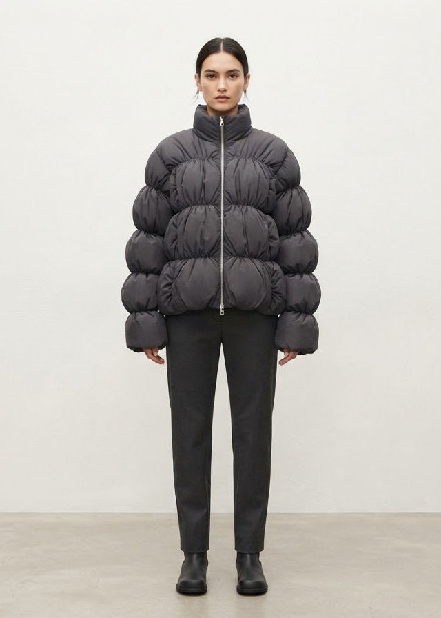 WOMEN'S SCULPTED PUFFER JACKET